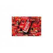 Coca-Cola 1000塊, 夜光砌圖, size:50x75cm