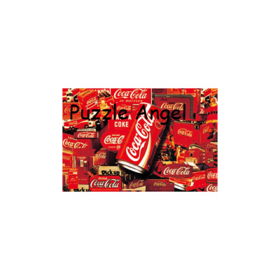 Coca-Cola 1000塊, 夜光砌圖, size:50x75cm