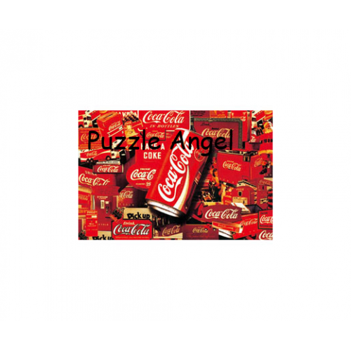 Coca-Cola 1000塊, 夜光砌圖, size:50x75cm