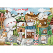 Minihan兔兔拼圖520塊,  size:38x53cm