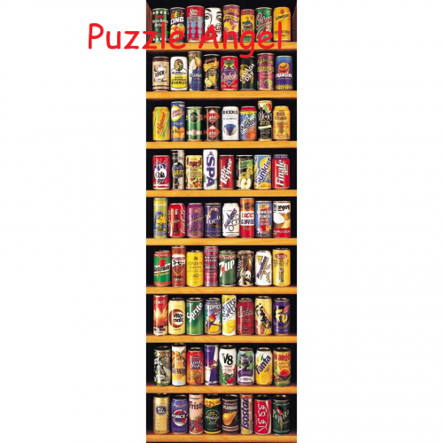 Pop Cans-Tough Decisions 954塊, 夜光砌圖, size:34x100cm