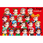 不二家Peko Tail Peko-chan Ensemble1000 塊拼圖,  size:50x75cm