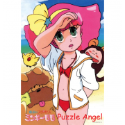 Minky Momo 海灘上的比基尼（魔法公主 Minky Momo）1000 塊拼圖, size:50x75cm