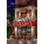 最喜歡的地方（米奇和朋友們）, 油畫面砌圖1000塊, size:51x73.5cm