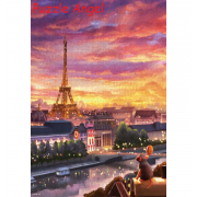 嚮往之城（人頭馬美味餐廳）（Remy's Delicious Restaurant）, 油畫面砌圖1000塊, size:51x73.5cm