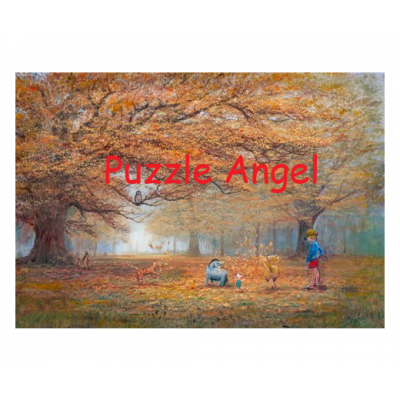 小熊維尼 楓樹（Winnie the Pooh）1000 塊砌圖, size:51x73.5cm