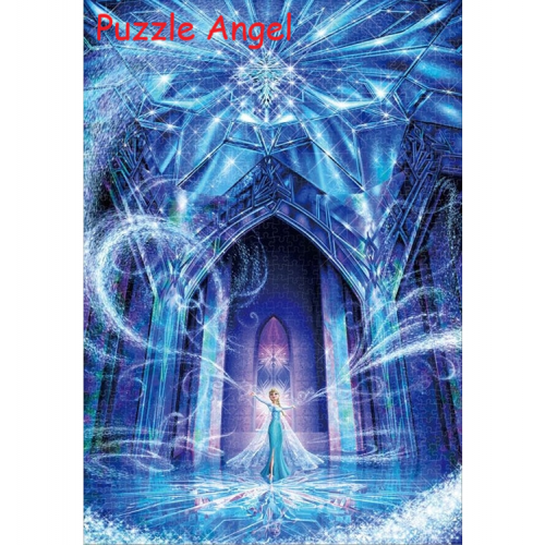 真我（冰雪奇緣）1000塊, 閃面砌圖, size:51x73.5cm