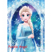 優雅女王(艾莎)(冰雪奇緣)108 塊拼圖, size:18.2x25.7cm 優雅女王(艾莎)(冰雪奇緣)108 塊拼圖, size:18.2x25.7cm