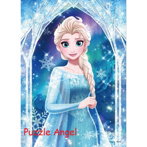優雅女王（艾莎）（冰雪奇緣）108 塊拼圖, size:18.2x25.7cm