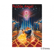 愛的魔法（美女與野獸）108 塊, 夜光砌圖,  size:18.2x25.7cm