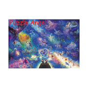 米奇全明星交響樂500 塊, 夜光砌圖,  size:35x49cm