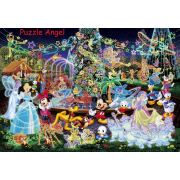 魔法燈飾（米奇和朋友們）500 塊, 夜光砌圖,  size:35x49cm