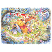 不知何故幸福（小熊維尼）500 塊, ,  size:35x49cm