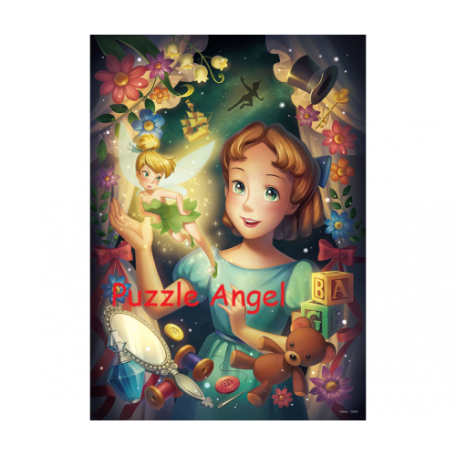 Tinker Bell 奇妙仙子500 塊, 夜光砌圖,  size:35x49cm