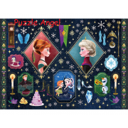 珍貴的回憶 （冰雪奇緣）500 塊, 鍍金風格砌圖, size:35x49cm