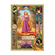 魔法頭髮的奇蹟“塔上的長發公主”(長發公主)500 塊, 鍍金風格砌圖, size:35x49cm. 魔法頭髮的奇蹟“塔上的長發公主”(長發公主)500 塊, 鍍金風格砌圖, size:35x49cm.