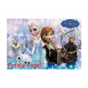 冰雪奇緣（迪士尼）60塊 , 成品尺寸 26×37.5cm