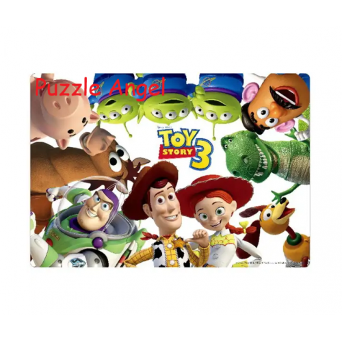 玩具總動員80塊 , 成品尺寸 26×37.5cm