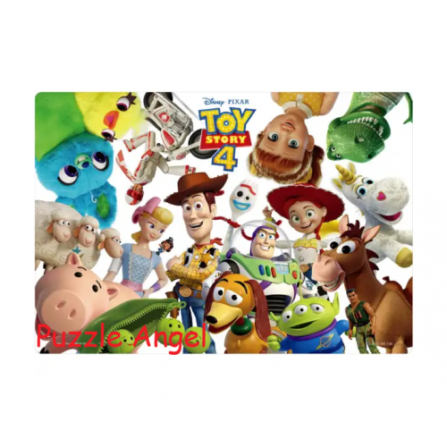 玩具總動員80塊 , 成品尺寸 26×37.5cm