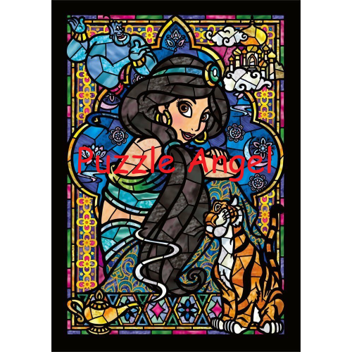  Jasmine（Aladdin）266 塊, 透明彩繪砌圖, size:18.2x25.7cm