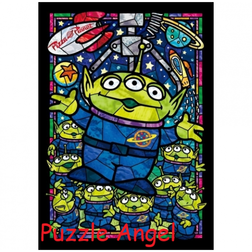 玩具總動員 異形 彩繪藝術（反斗奇兵）266 塊, 透明彩繪砌圖, size:18.2x25.7cm