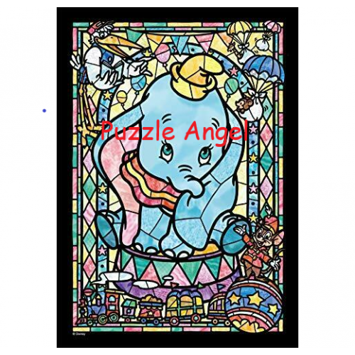  Dumbo（小飛象）266 塊, 透明彩繪砌圖, size:18.2x25.7cm