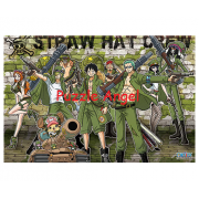 海賊王軍裝風(1)拼圖1000片, size:50x75cm