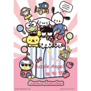 Sanrio characters 娃娃購物袋拼圖108片, size:18.2x25.7cm