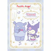 Kuromi 酷洛米【復古音樂系列】優雅歌聲拼圖108片, size:18.2x25.7cm