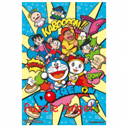 哆啦a夢拼圖300片, size:26x38cm