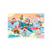 哆啦a夢拼圖(天際翱翔)300片, size:26x38cm