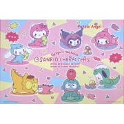 Sanrio characters可愛恐龍300塊砌圖, size:26x38cm