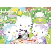 Hello Kitty花園午後拼圖520塊,  size:38x53cm