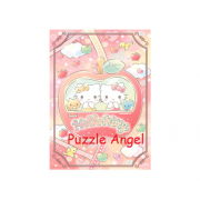 Hello Kitty【樂園系列】蘋果摩天輪拼圖520塊,  size:38x53cm