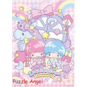 LittleTwinStars 雙星仙子【周年系列】睡衣派對拼圖520塊,  size:38x53cm