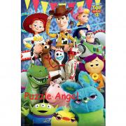 Toy story 4 玩具總動員4 (3)拼圖1000片, size:50x75cm