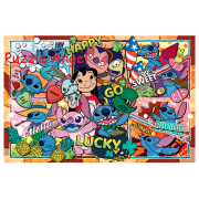 Stitch史迪奇(2)拼圖1000片, size:50x75cm