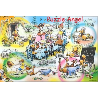 Winnie The Pooh小熊維尼1000 塊砌圖, size:50x75cm