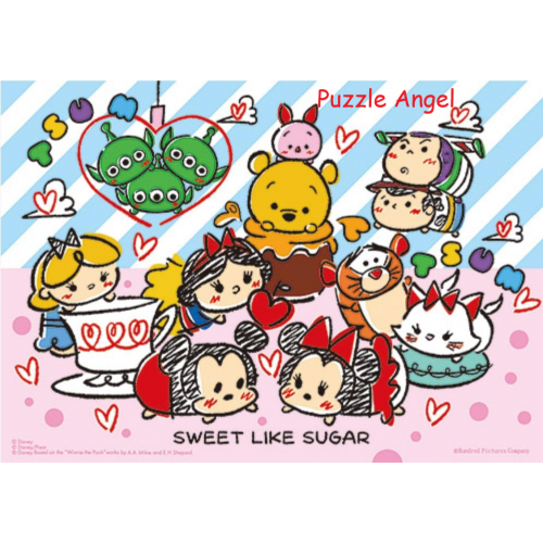 Disney Tsum Tsum拼圖108片, size:18.2x25.7cm