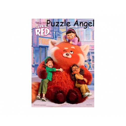 Turning Red 青春養成記(1)拼圖108片, size:18.2x25.7cm