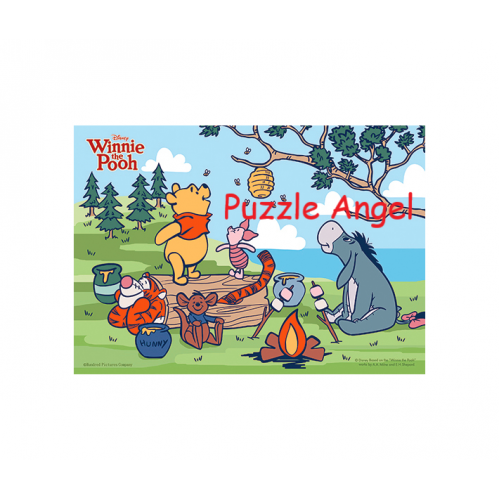 Winnie The Pooh小熊維尼(15)拼圖108片, size:18.2x25.7cm
