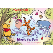 Winnie The Pooh小熊維尼(19)拼圖108片, size:18.2x25.7cm