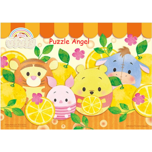 Disney Ufufy【水果花卉系列】柑橘拼圖108片, size:18.2x25.7cm