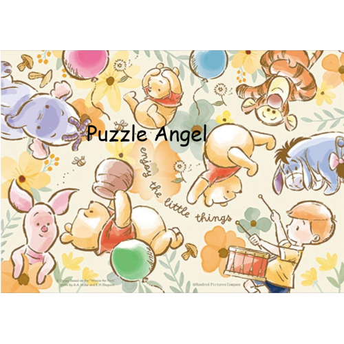 Winnie The Pooh小熊維尼拼圖108片, size:18.2x25.7cm
