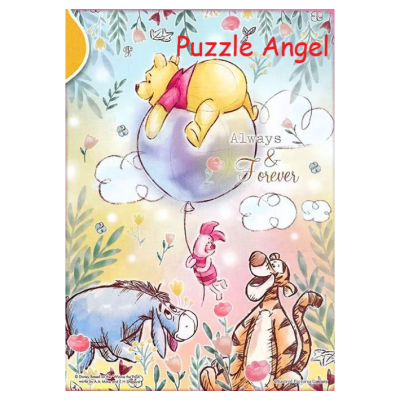 Winnie The Pooh小熊維尼100周年（小熊維尼）108 塊砌圖, size：18.2×25.7cm