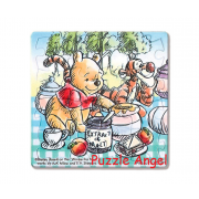 Winnie The Pooh小熊維尼(2)拼圖磁鐵16片, 尺寸:5.5x5.5cm(方形)   