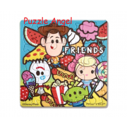 Toy story 玩具總動員(2)拼圖磁鐵16片, 尺寸:5.5x5.5cm(方形)   