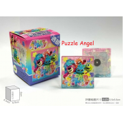 Disney Pixar Fluffy【甜夢系列】星星雲拼圖磁鐵16片-透明(方), 尺寸:5.5x5.5cm(方形)   