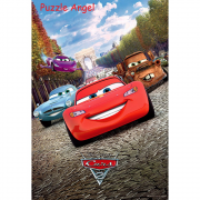 Cars汽車總動員典藏海報系列拼圖300塊, size:26x38cm