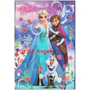 Frozen冰雪奇緣300塊砌圖, size：26×38cm